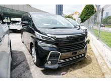 2016 Toyota Vellfire 2.5 Z A Edition (A) -UNREG-