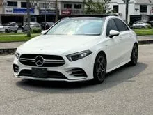 2021 Mercedes-Benz AMG A35 4MATIC Sedan Grade 5AA (Red Interior, 4Cam, HUD, Sunroof) FULL SPEC MUST VIEW