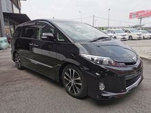 2014 Toyota Estima 2.4 AERAS PREMIUM 7SEATER 2POWER DOORS BLACK INTERIOR ORIGINAL 18''ALLOY WHEEL UNREGISTERED