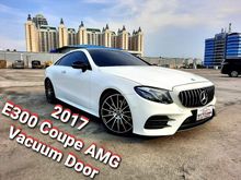 2017 Mercedes-Benz E300 Coupe AMG w/ Vacuum Door