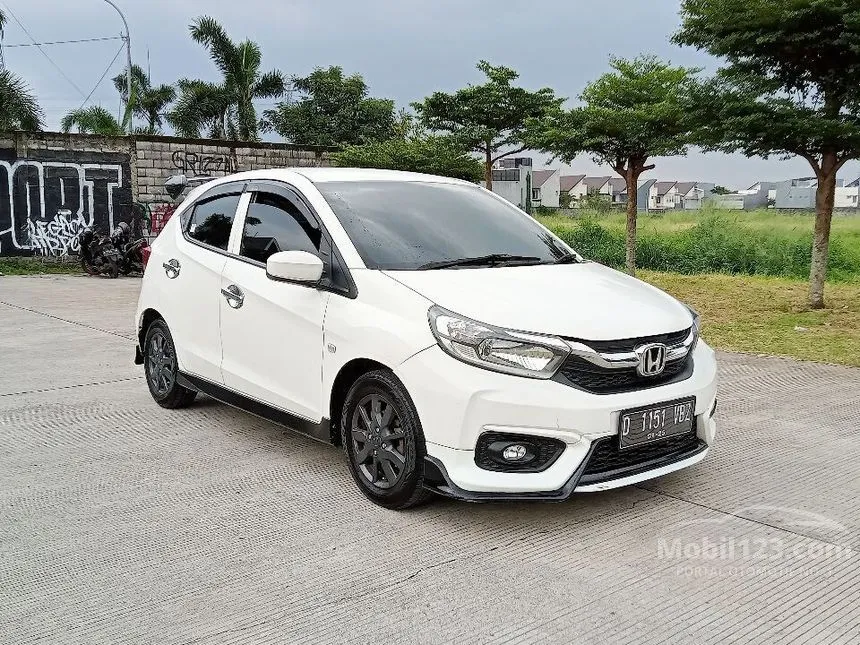 Jual Mobil Honda Brio 2019 Satya E 1.2 di Jawa Barat Automatic Hatchback Putih Rp 140.000.000