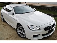 2013 BMW 640i M-SPORT GRAN COUPE 3.0 TWIN POWER TURBO JAPAN SPEC UNREGISTERED SELLING PRICE ( RM 338,000.00 NEGO ) CAR BODY - WHITE COLOR ( 2883 )