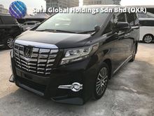 2017 Toyota Alphard 2.5 SC SUNROOF FULL LEATHER FULL ALPINE PRECRASH