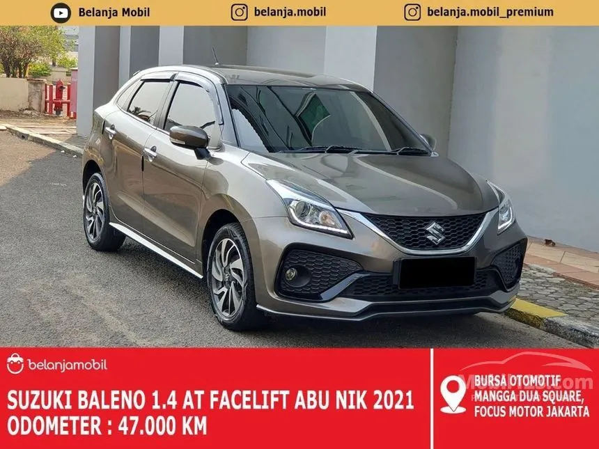 Jual Mobil Suzuki Baleno 2021 1.4 di DKI Jakarta Manual Hatchback Abu