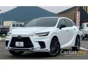 2023 Lexus RX 500h 2.4 F Sport SUV with Orange Brake Caliper, Red Leather Interior, Panaromic Sunroof, Panaromic View Monitor - INCOMING STOCK