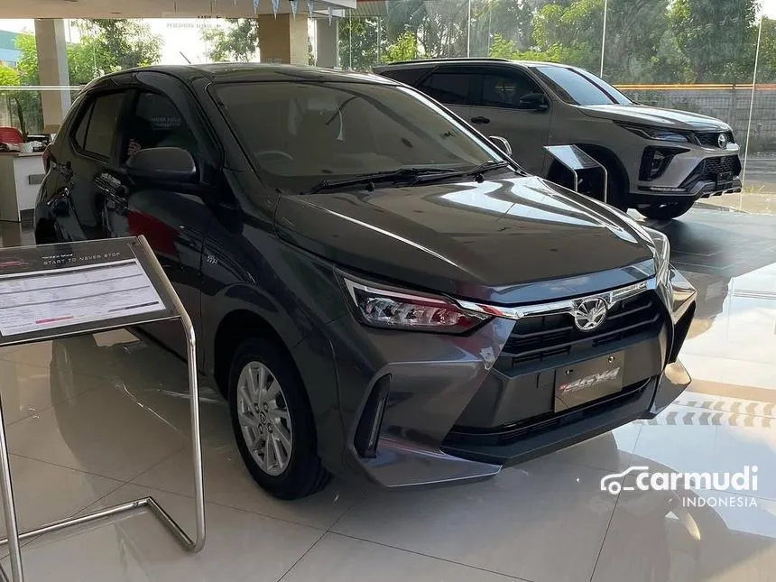 Jual Mobil Toyota Agya 2024 G 1.2 di DKI Jakarta Automatic Hatchback Abu