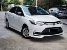 2016 Toyota Vios 1.5 G Sedan (A) UNLIMITED WARRANTY FULL SPEC PUSH START REVERSE CAMERA