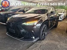 2023 Lexus NX 350 2.4 F Sport 360 CAM HUD PCR LKA BSM RED INTERIOR FULL LEATHER INC SST UNREG