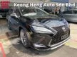 Recon 2020 Lexus RX300 2.0 F-Sport Unreg 22K KM DOne 3LED Power Boot Camera Facelift Free 5 Years Warranty - Cars for sale