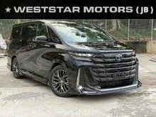 2024 Toyota Vellfire Z Premier Brown Leather DIM BSM ROOF MONITOR FREE 5 YRS TOYOTA DEALER WARRANTY