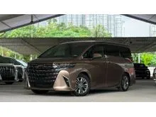 2023 Toyota Alphard 2.5 (A) Z PREMIER MPV GOLD 15K KM