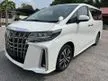 Recon 2022 Toyota Alphard 2.5 G SC 420 KM Unreg