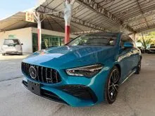 2023 Mercedes-Benz AMG CLA35 2.0 4MATIC SHOOTING BRAKE NEW FACELIFT MODEL SUNROOF BURMESTER 4CAMERA BUCKET SEAT GRADE 5A JAPAN EDITION