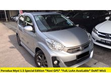 2014 Perodua Myvi 1.5 SE *Full LoAn* *LaDy OwneR* *Gps* *Full SeRvice at Perodua* DONT MISS