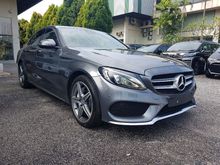 2016 Mercedes-Benz C200 2.0 AMG PREMIUM PLUS PANAROOF BURMESTER SOUND UNREG