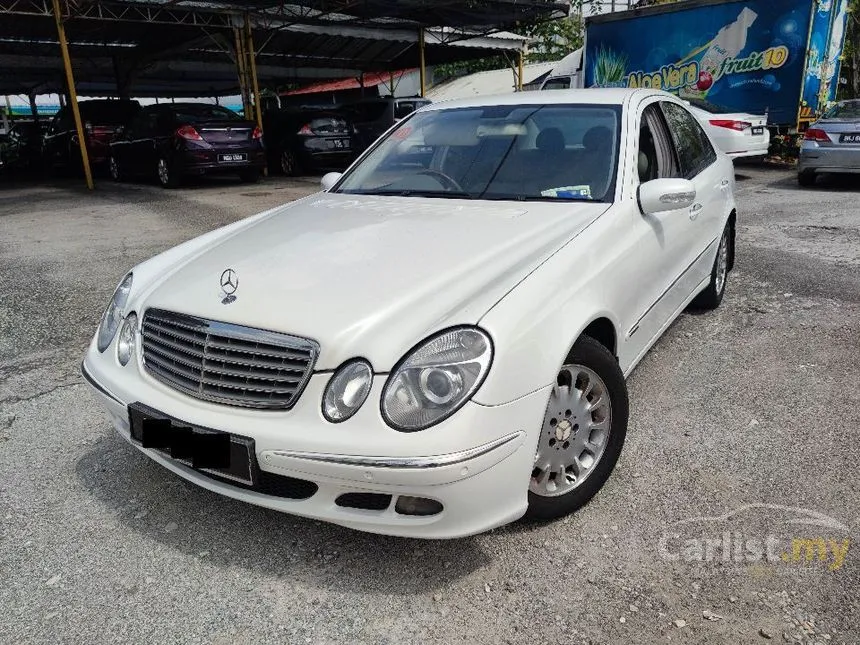 2003 Mercedes-Benz E240 Elegance Sedan