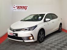 2018 Toyota Altis 1.8 (A) G Spec 4K-Mil 1owner Sedan