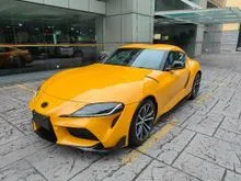 2022 TOYOTA GR SUPRA 2.0 (A) SZ-R COUPE (12K KM) - UNREG $ OFFER $ HURRY $