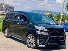 2021 Toyota Vellfire 2.5 Z Golden Eyes MPV JBL BSM