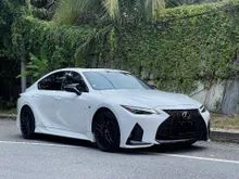 TRD BODYKIT 2023 Lexus IS 300 2.0 F Sport Mode Black 3 TRD EXHAUST FULL SPEC