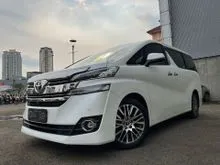2017 Toyota Vellfire 2.5 G Van Wagon ATPM TOTAL DP 250JT White Kondisi Mulus Service Record HARGA NEGO BANYAK TOTAL DP RINGAN
