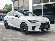 2023 Lexus RX 350 2.4 F-SPORT (A) PANORAMIC ROOF 360CAM DIM LOW MILEAGE UNREG