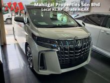 2018 Toyota Alphard 2.5 S C Package, Japan Grade 5A, Original Japan Mileage 16,408 km only with Home Theatre 17 Speakers , Roof Monitor and Sunroof