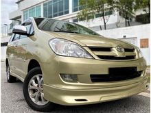 2010 Toyota Innova 2.0 G MPV PROMOSI PACKAGE HEBAT LOAN KEDAI