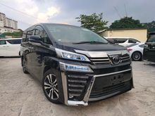 2019 Toyota Vellfire 2.5 MPV,ZG ,SUNROOF,MOONROOF,LEATHER 3 LED LIGHT,19 UNREG,NEW CAR CONDITION