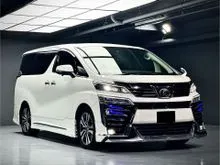 2018 Reg 2021 Toyota Vellfire 2.5 ZG CBU