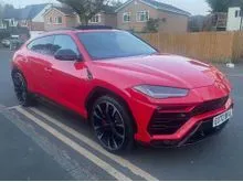 INCOMING STOCK Original Red Colour 2022 Lamborghini Urus 4.0 SUV Vacuum Door