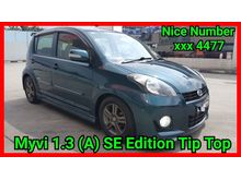 2009 Perodua Myvi 1.3 SE Like New Easy Loan