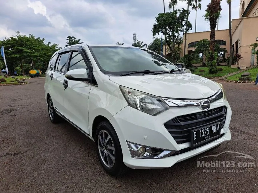 Jual Mobil Daihatsu Sigra 2016 R Deluxe 1.2 di DKI Jakarta Automatic MPV Putih Rp 117.000.000
