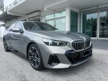 2025 BMW 520i 2.0 M Sport Sedan - 7K MILEAGE ONLY  FREE WARRANTY - FREE SERVICE - FREE TINTED VOUCHER - FREE GIFT TNC APPLY