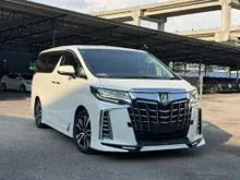 2021 Toyota Alphard 2.5 SC Package MPV - TRD BODYKIT WITH MUFFLER, JBL SOUND SYSTEM, 360 CAMERA, SUNROOF