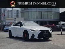 * 26145 KM Grade 5 A Black Interior * 2021 Lexus IS 300 2.0 F Sport Sedan DIRECT LEXUS Authorized Dealer 5 YRS Warranty & 2 YRS Free Service