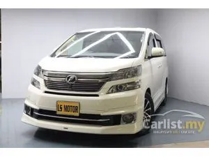 2014 Toyota Vellfire 3.5 ZG MPV