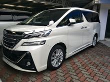 2016 Toyota Vellfire 2.5 Z A Edition MPV