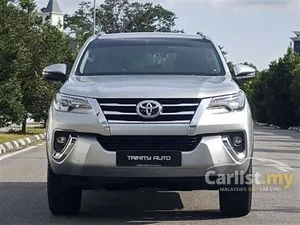 August 2018 TOYOTA FORTUNER 2.7 SRZ (A) Dual VVT-i tech Petrol High spec  Local brand New by UMW TOYOTA