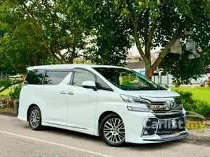 2016 Toyota Vellfire 2.5 MPV