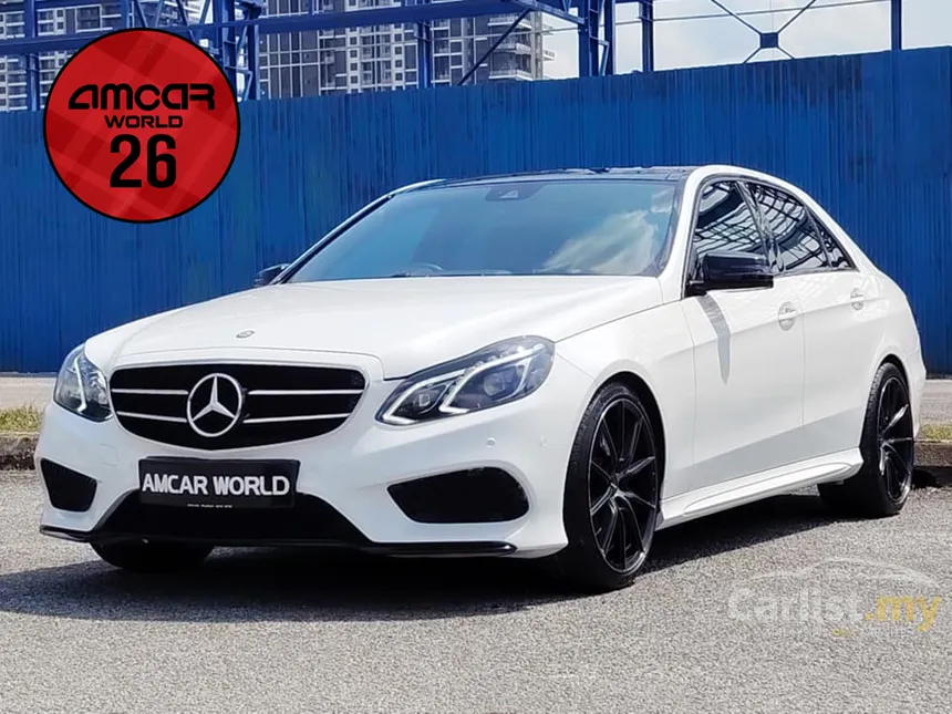 2015 Mercedes-Benz E250 AMG Sport Package Sedan
