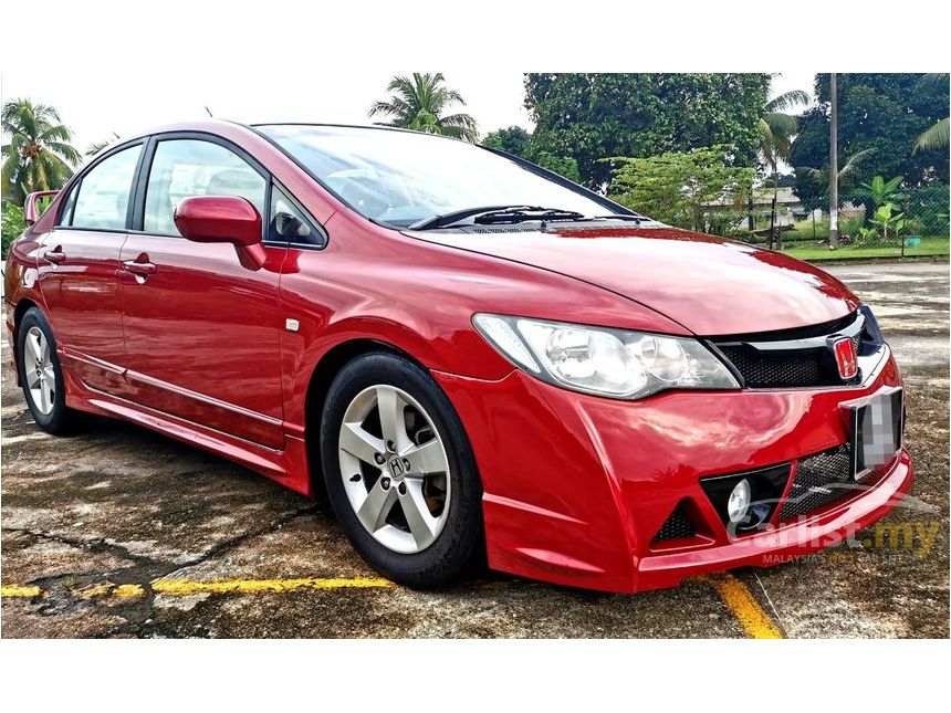 Honda Civic 2008 S i-VTEC 1.8 in Selangor Automatic Sedan Red for RM ...