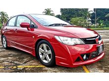 2008 Honda Civic 1.8 AUTO i-VTEC DOCH ENGINE / MUGEN BODYKIT / LEATHER SEAT / TIP-TOP CONDITION / BLACKLIST CAN LOAN