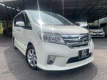 2013 Nissan Serena 2.0 S-Hybrid High-Way Star MPV (TRUE YEAR) CBU FULL SPEC 2 POWER DOOR LIKE NEW 1 OWNER