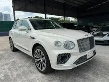 2021 BENTLEY BENTAYGA 4.0 V8 SUV/PANROOF/HUD/MULLINER DRIVING/SPECIFICATION BEIGE INTERIOR/UNREG