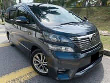2011 Toyota Vellfire 2.4 Z MPV FULL SERVICE RECORD TIP TOP CONDITION LOW MILEAGE