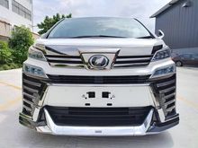 2018 Toyota Vellfire 2.5 ZG SC MODELISTA KIT EXHAUST RADAR KLA 5 YEARS WARRANTY