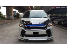 Toyota Vellfire 2.4 Z PLATINUM NEW FACELIFT 2013,MODELLISTA SPEC,7SEATER,POWER BOOT,2 POWER DOORS,REVERSE CAMERA,DVD PLAYER,ONE DATIN OWNER