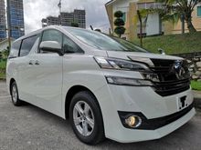 * SPECIAL YEAR END PROMOTION * LAST CALL FOR SST WAIVER * 2017 Toyota Vellfire 2.5 X Edition MPV