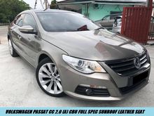 2012 Volkswagen Passat 2.0 CC TSI Sport 5-SEATS Full Spec Sunroof Leather Seat Low Mileage